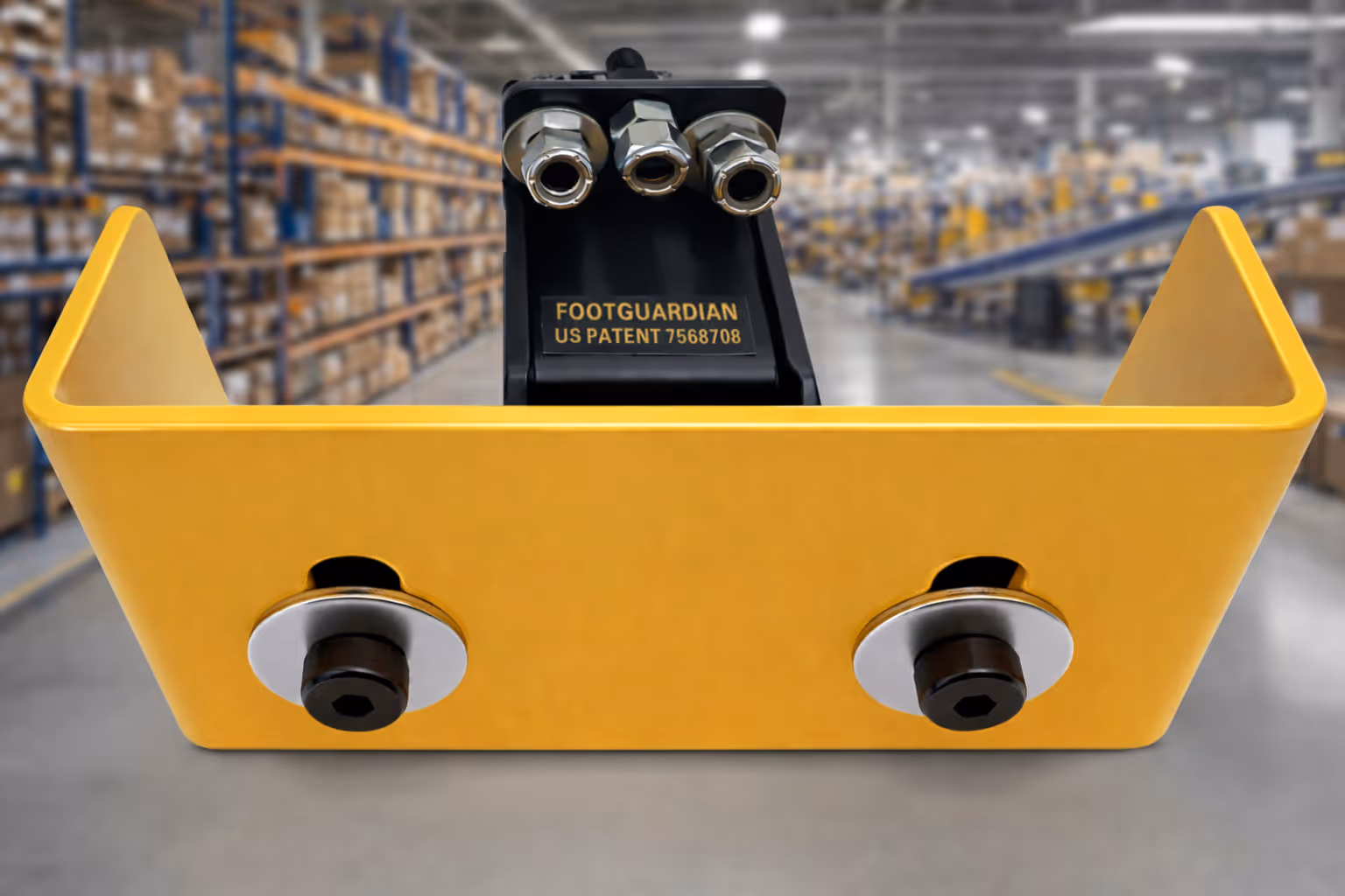 FootGuardian pallet jack protection